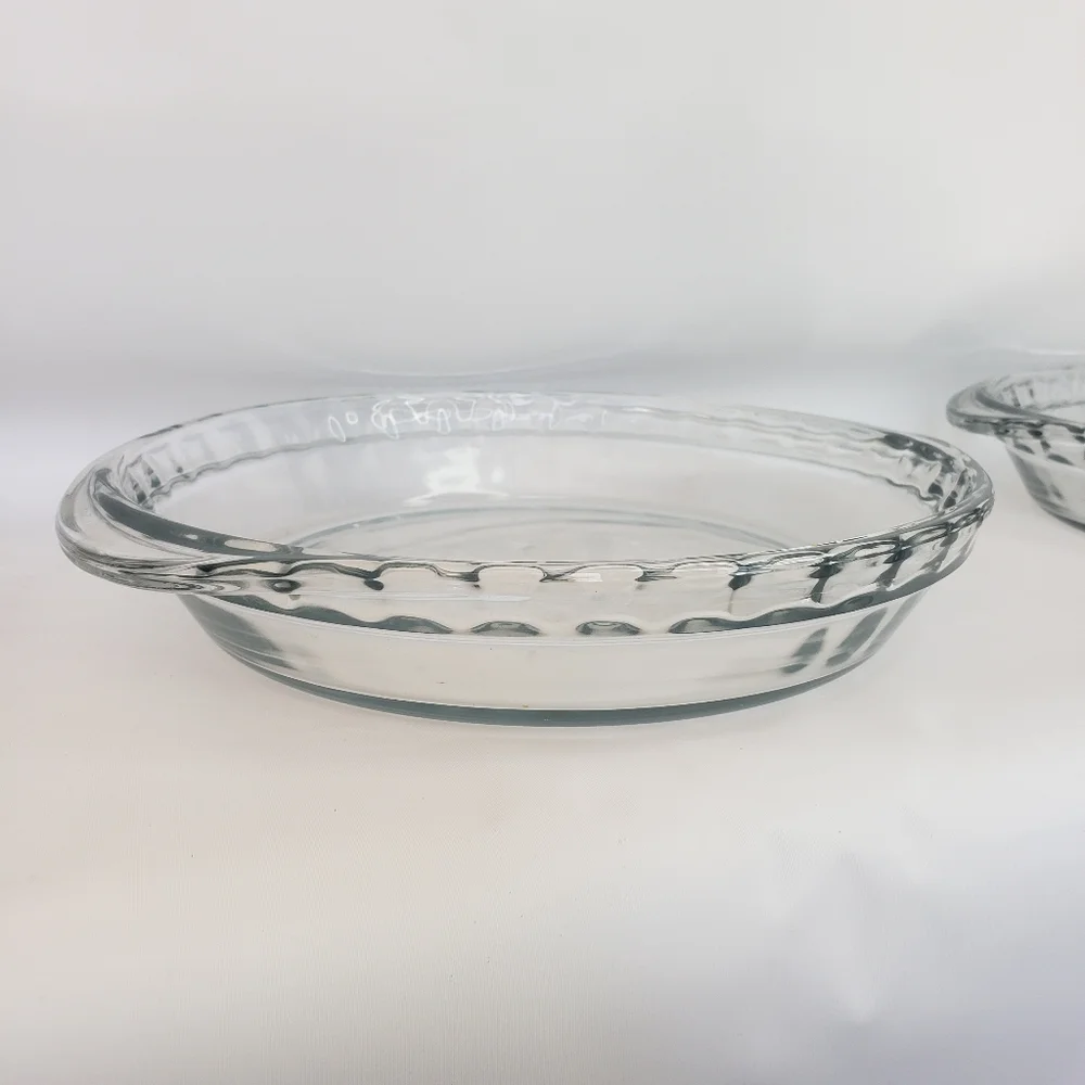 Pie Plate Bakeware Glass 8 Inches Diameter